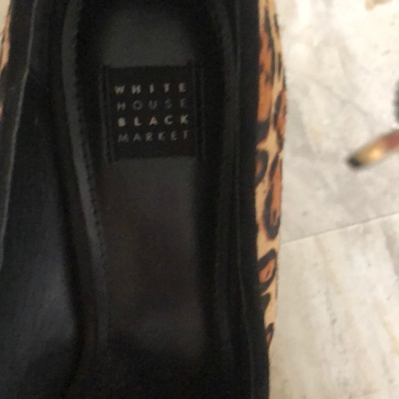 Leopard Printed Haircalf Chunky Heels Size 9 - Picture 4 of 8